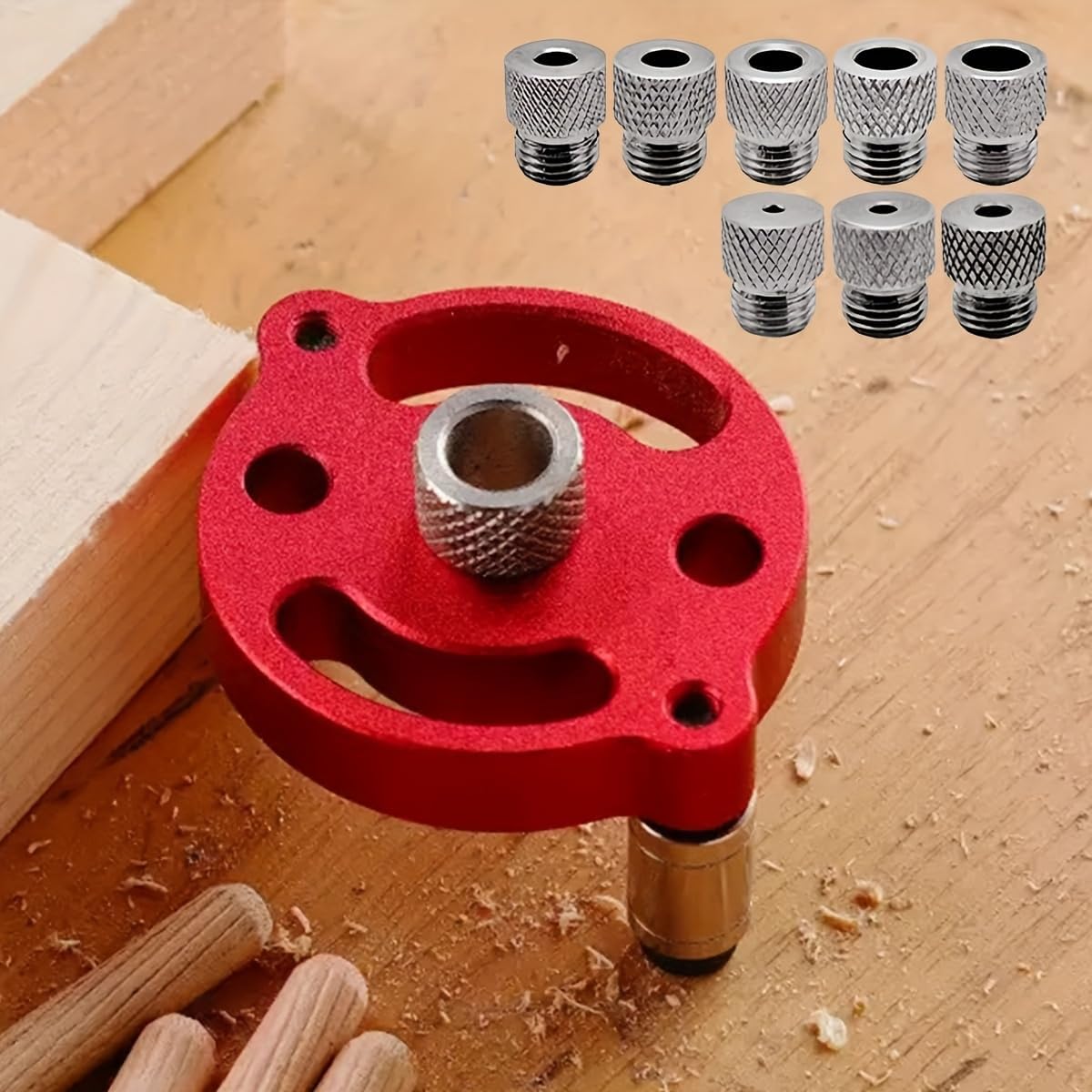 Pocket Hole Jig - 셀프 센터링 다웰링 지그, 셀프 센터