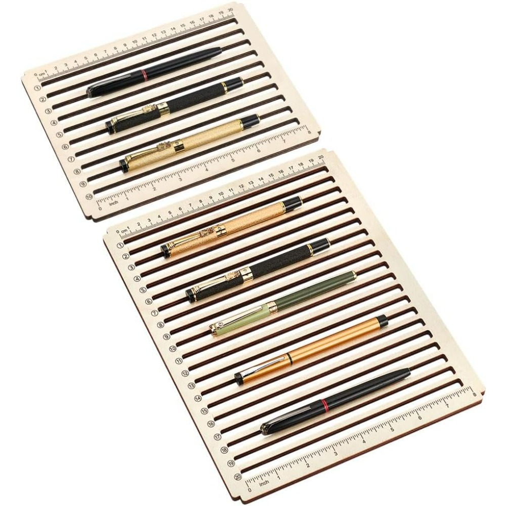 Dowel Jig Kit - 2팩 10/20 슬롯 연필 각인 지그(스케일