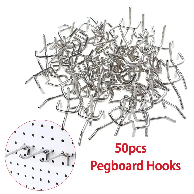 Workshop Tools.Hanging Board - Pegboard 후크 50pcs Pegs 보드 작업장