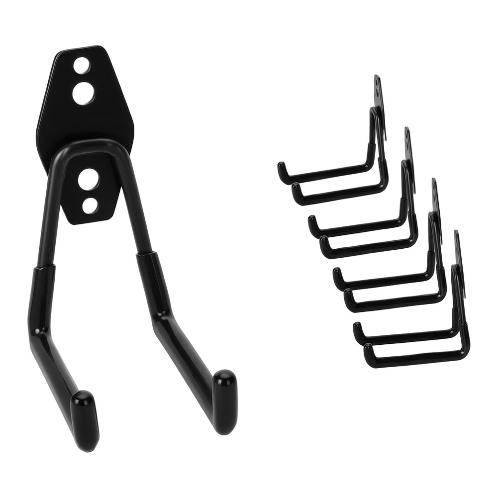 Workshop Tools Hanging - 검정색 7.7인치 강철 벽걸이 훅 -