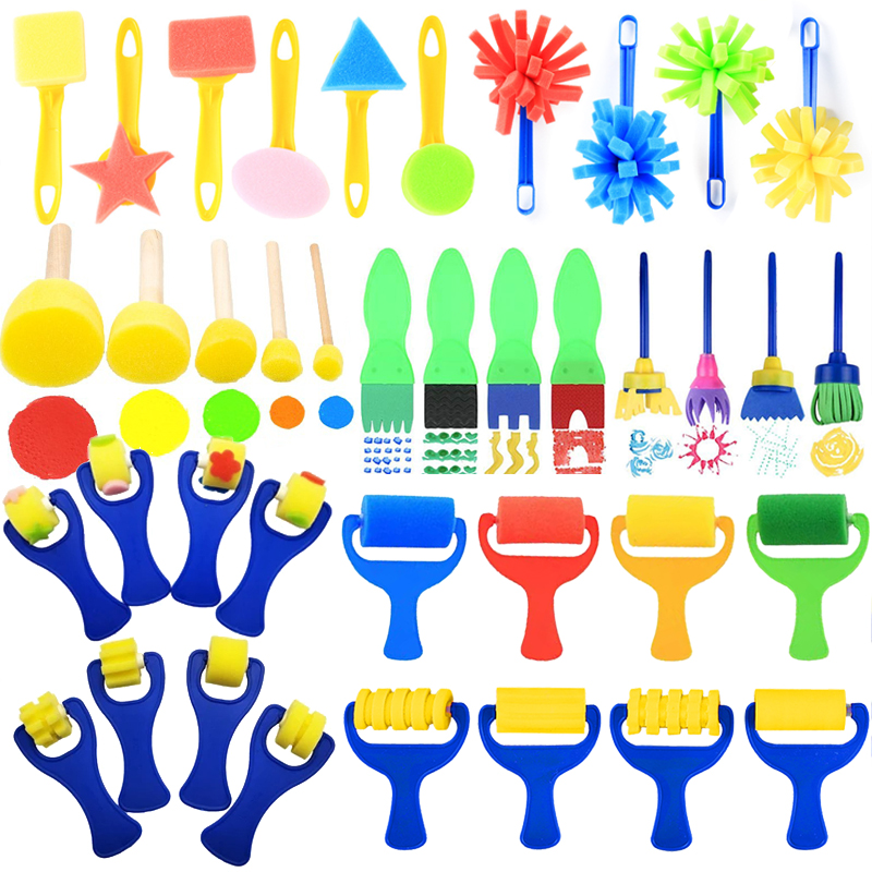 Tools Workshop Kids - 어린이 그리기 스폰지 장난감 미술 공예