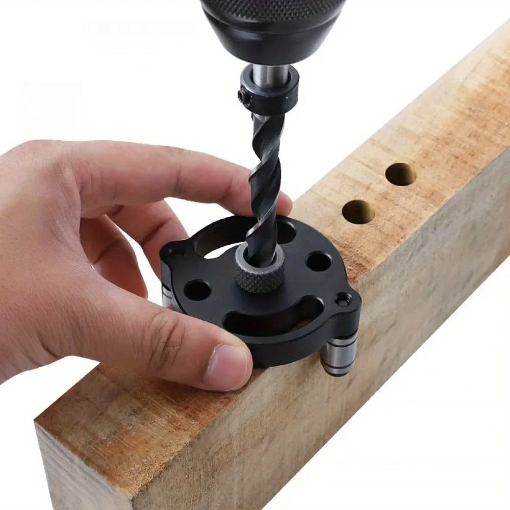 Pocket Hole Jig - 셀프 센터링 다웰링 지그 키트, 핸드헬드