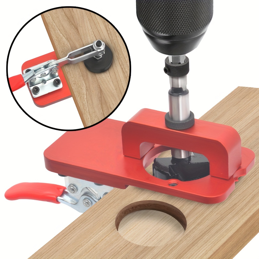 Dowel Jig Kit - 35mm 숨겨진 힌지 드릴링 지그 가이드