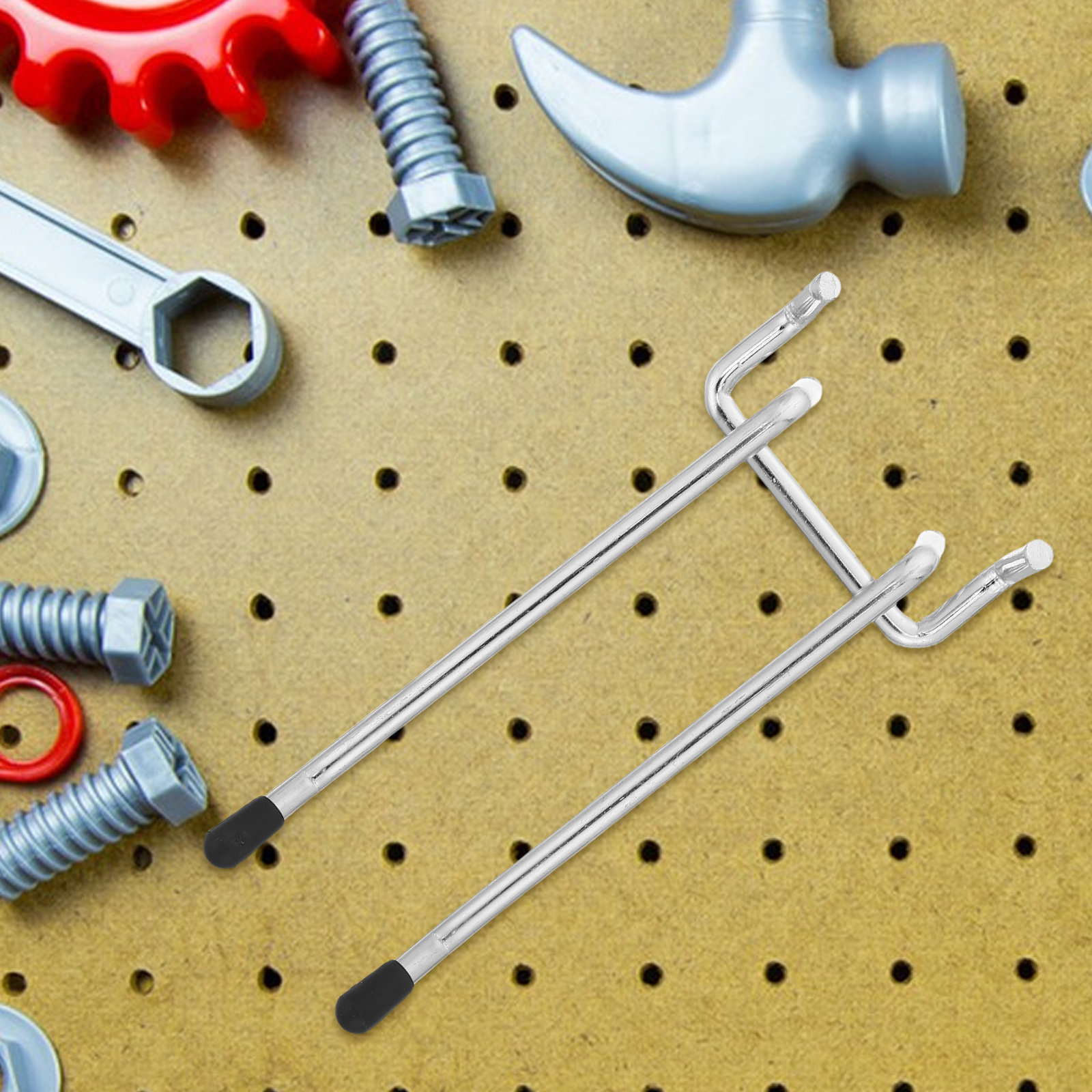 6개입 고강도 페그보드 훅 금속 공구 정리함 차고 공예 - Workshop Tools.Hanging Board 리뷰 및 가격
