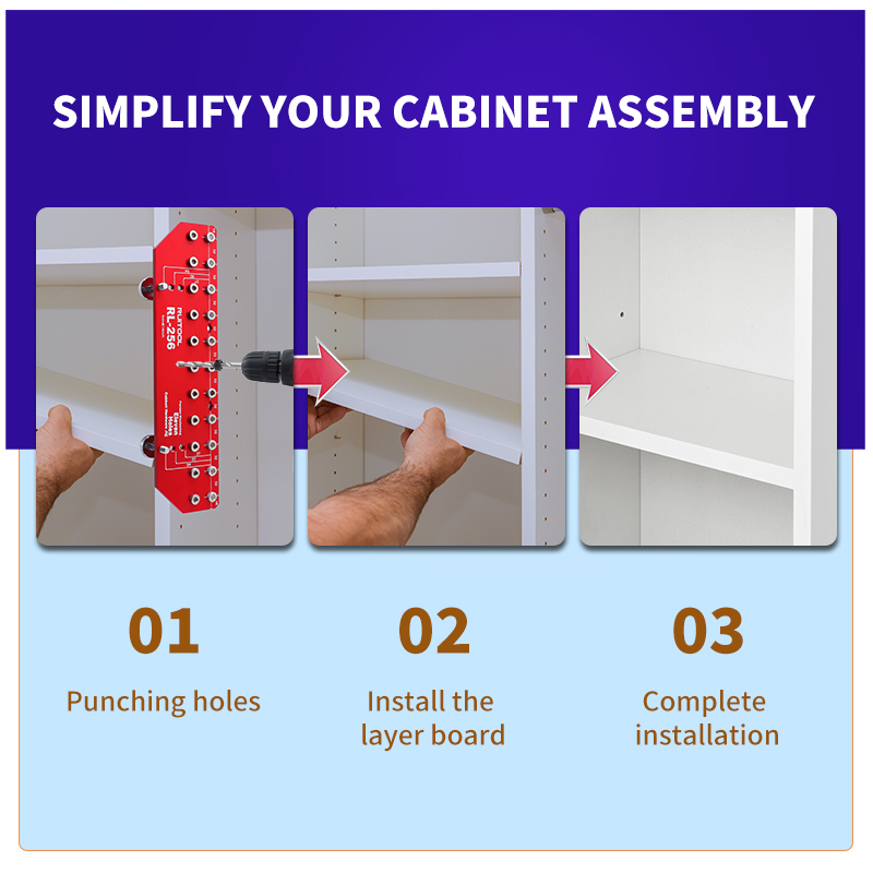 알루미늄 합금 선반 핀 지그 세트, 선반 핀 드릴 가이 - Dowel Jig Kit 리뷰 및 가격