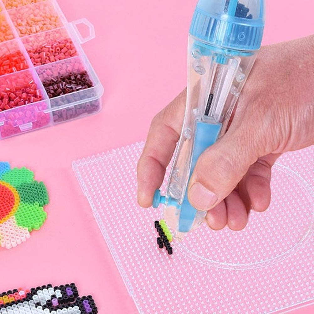 퍼러 비즈 펜 DIY 도구 어린이 퍼즐 자동 프레스 업 - Tools Workshop Kids 리뷰 및 가격