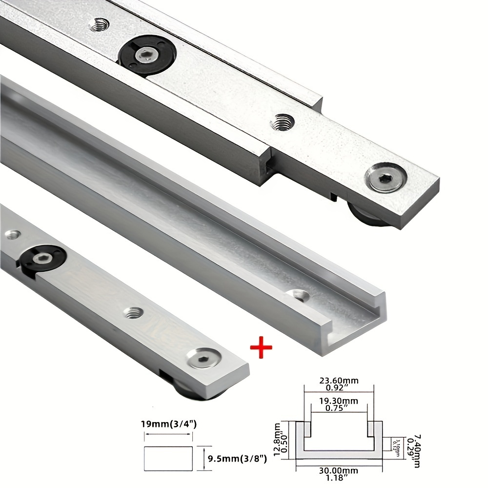 2개입 T-트랙 & 마이터 트랙 지그 키트, T-슬롯  - Dowel Jig Kit 리뷰 및 가격