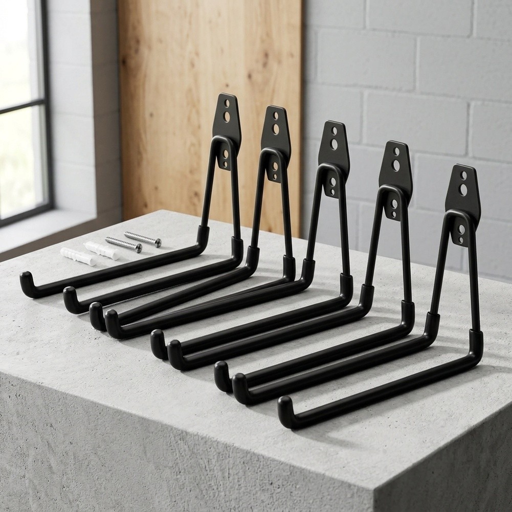 검정색 7.7인치 강철 벽걸이 훅 - 차고, 작업실,  - Workshop Tools Hanging 리뷰 및 가격