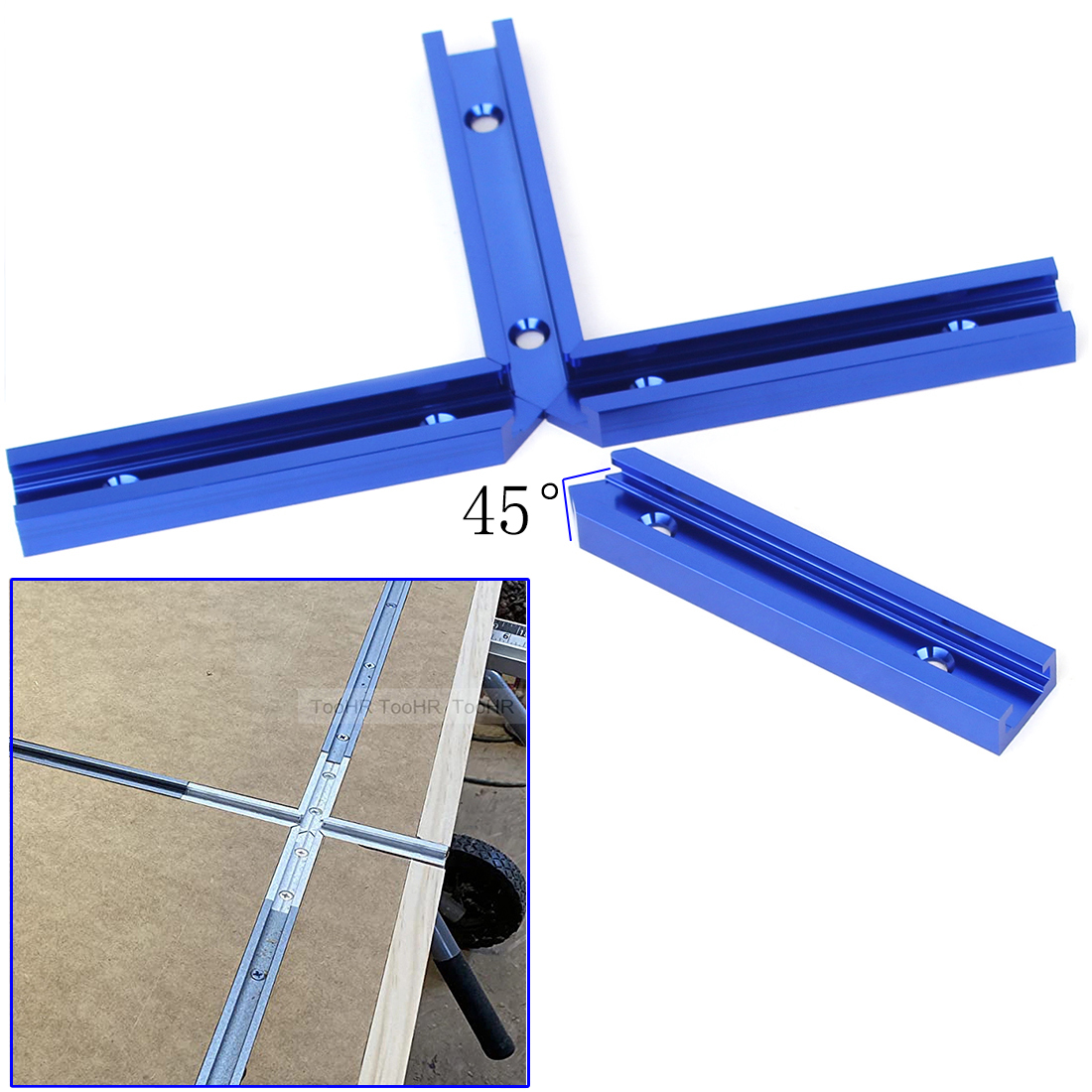 19mm T-트랙 슬롯 마이 터 트랙 지그 교차점 키트 - Dowel Jig Kit 리뷰 및 가격